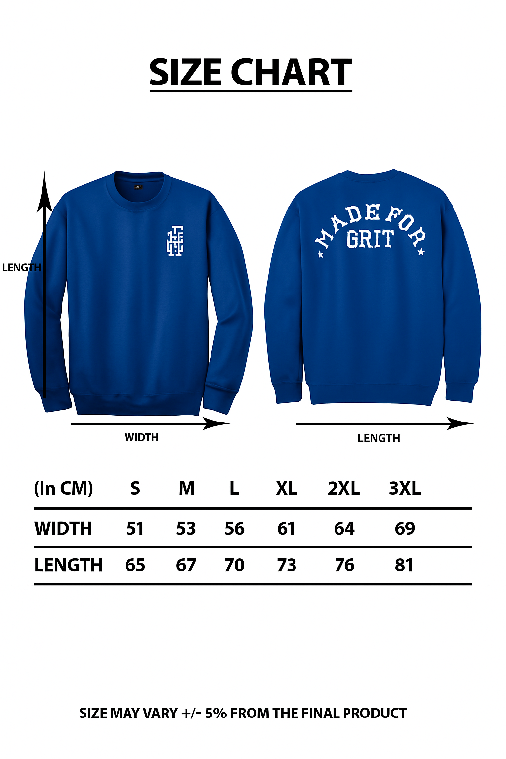 MFG. Bone Script Crewneck