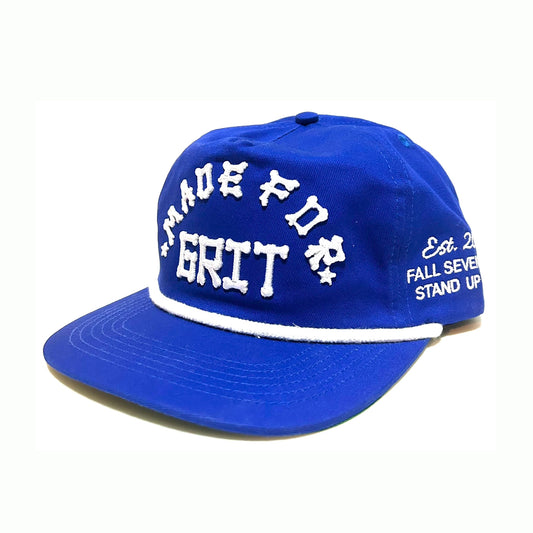 Made For Grit Rope Cap – Royal Blue