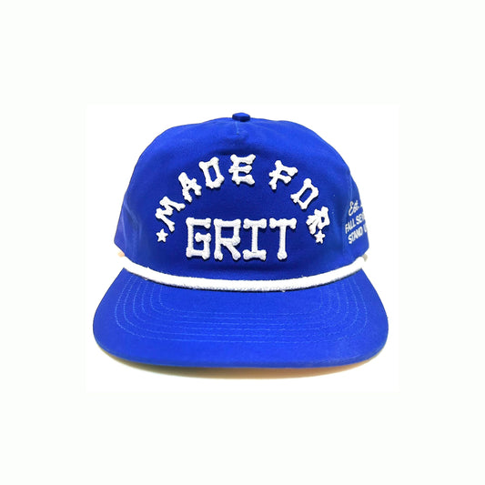 Made For Grit Rope Cap – Royal Blue