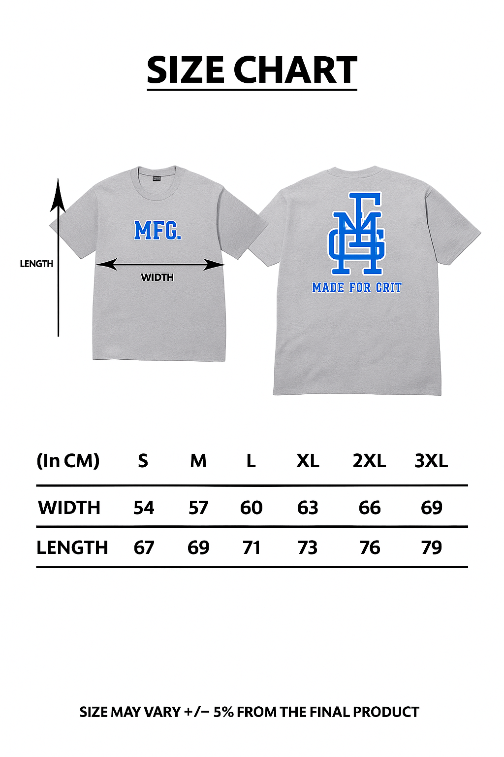 MFG COLLEGIATE TEE